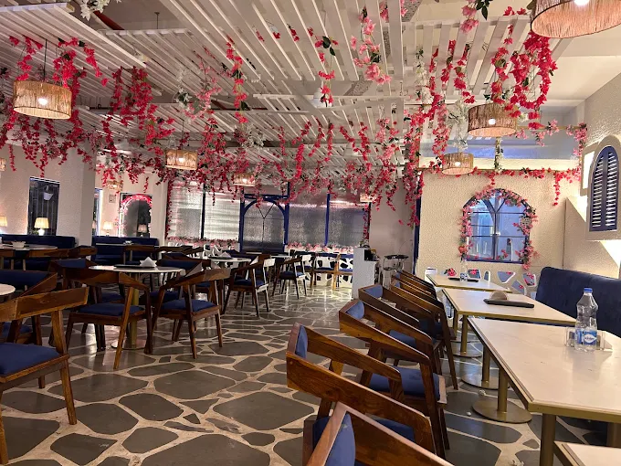 dining with lights at Yes It’s Friday Jhansi